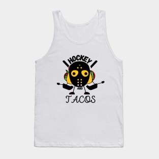 hockey and tacos Tank Top